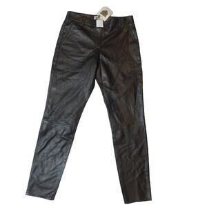 Women's Lita by Ciara real Lamb Leather Pants, Size 29, Black NWT $598